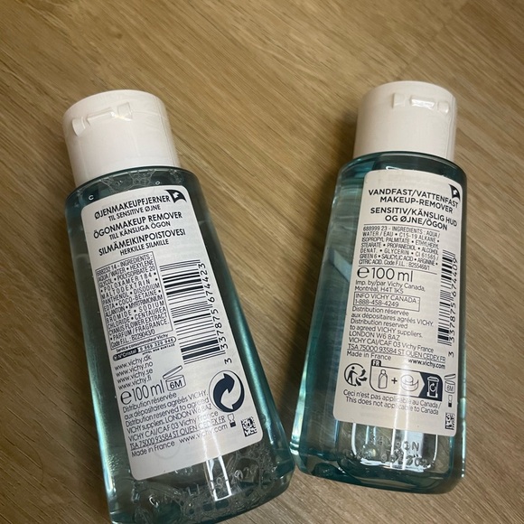 Set 2 Vichy - Makeup Remover-Waterproof Eye, Sensitive Eye - Picture 2 of 5